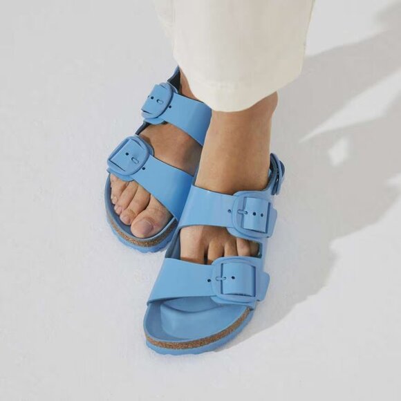 NWT Birkenstock Natural Leather Sandals - Picture 1 of 2